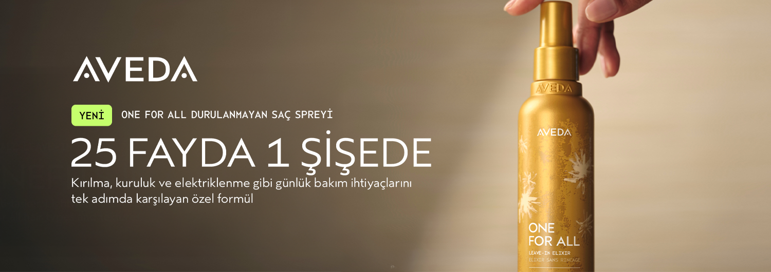 Aveda One For All Leave-In Elixir Saç Spreyi Lansmanı