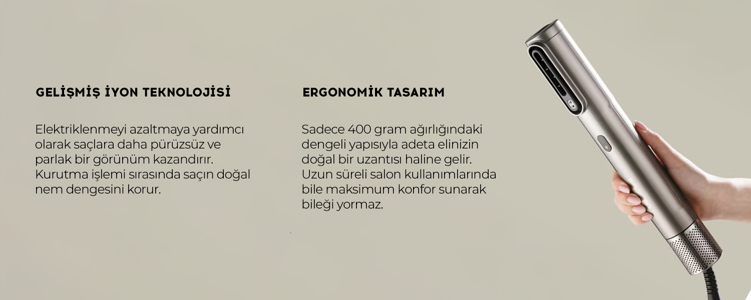 BaByliss PRO Drying Wand Profesyonel Sac Kurutma ve Sekillendirme Makinesi
