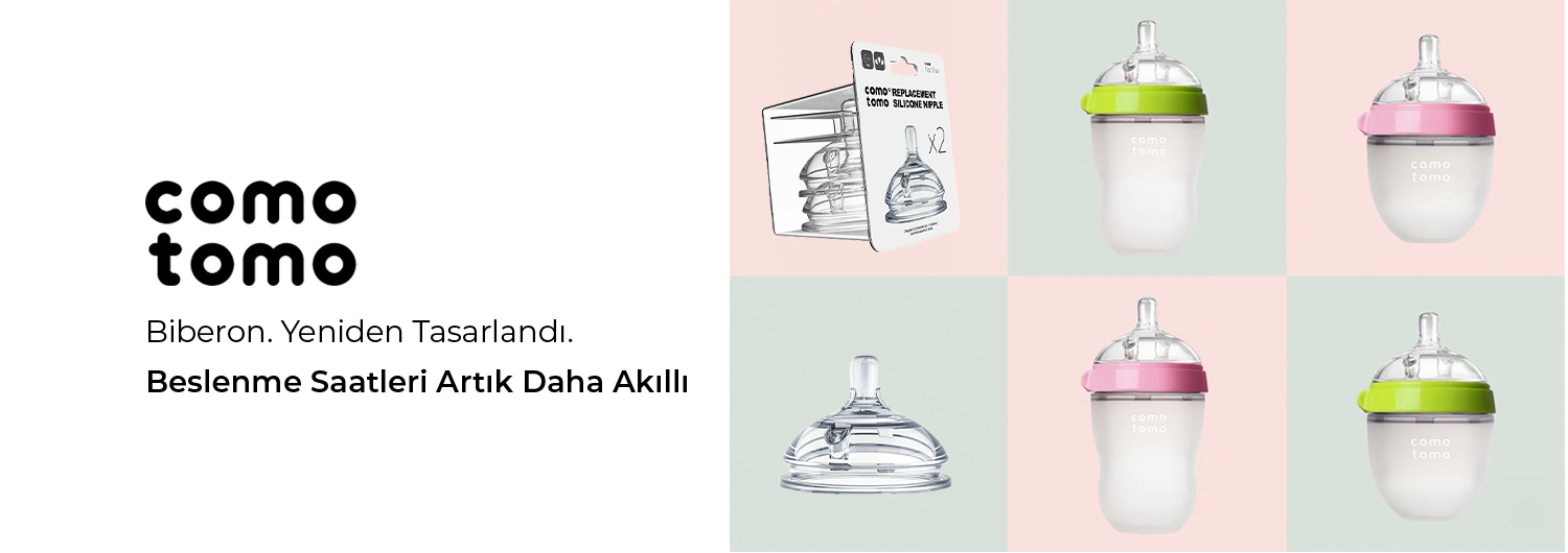 Comotomo Anne Teninin Doğallığı Silikon Biberonlar