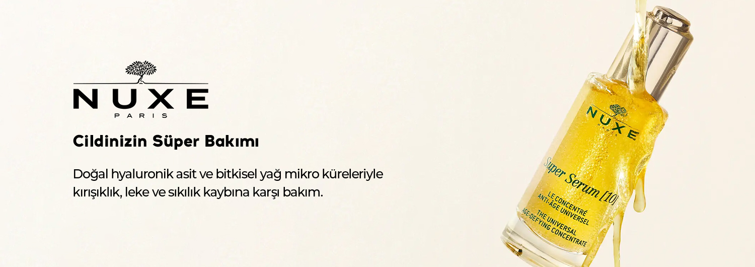 NUXE Super Serum [10] LONGEVITY Skin Longevity cilt bakım serisi