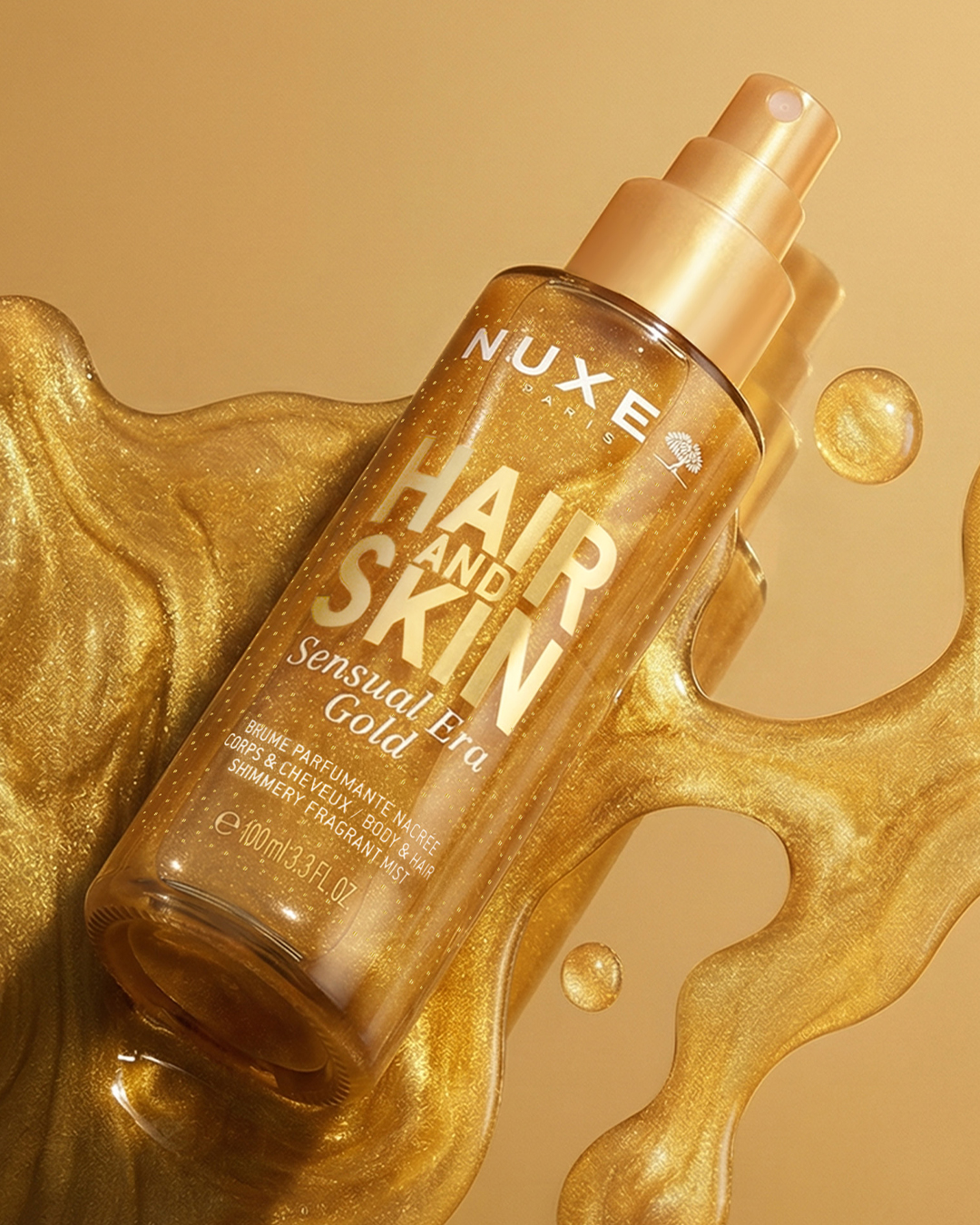 Nuxe Sensual Era Gold Işıltılı Sıvı Doku