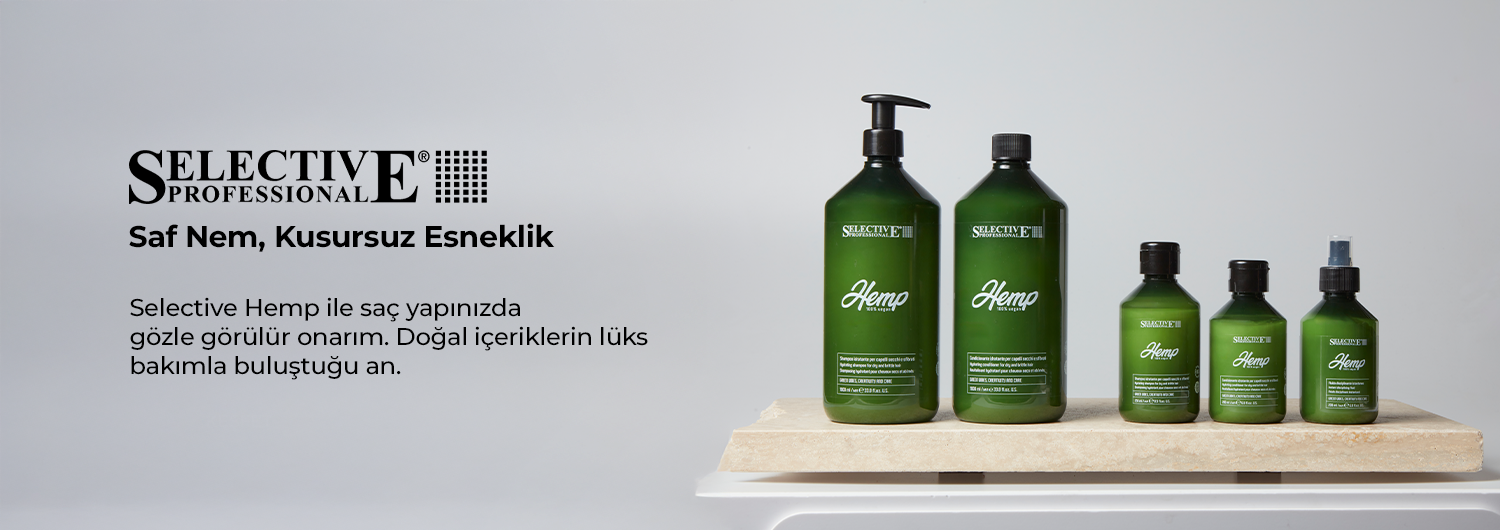 Selective Professional Hemp Saf Nem ve Kusursuz Esneklik Lansmanı