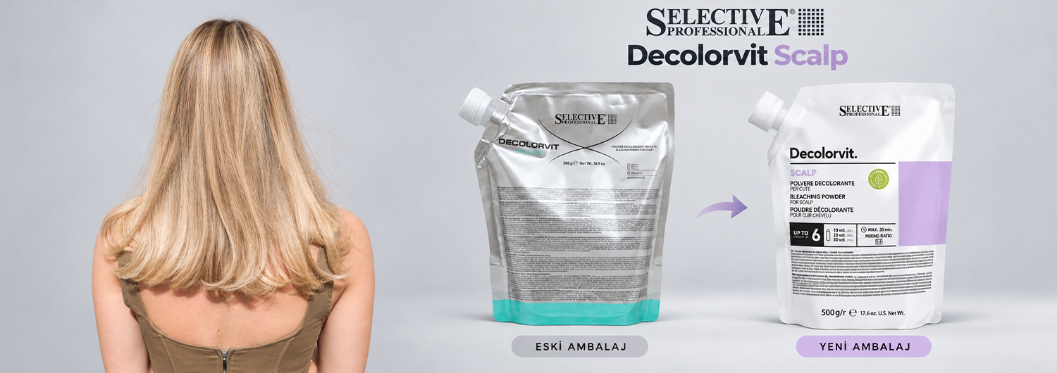 Selective Professional Decolorvit Scalp Renk Açıcı Toz yeni ambalaj