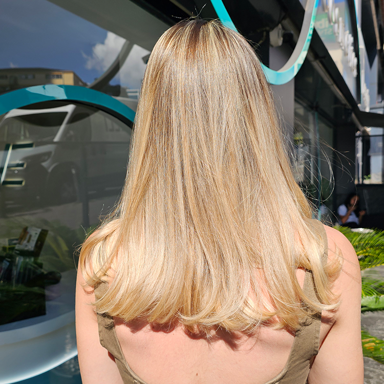 Selective Professional Decolorvit Scalp uygulama sonrası