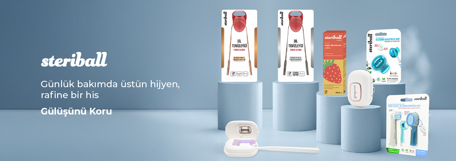 Steriball Akıllı Diş Fırçası Koruma Cihazı ve Hijyen Ürünleri