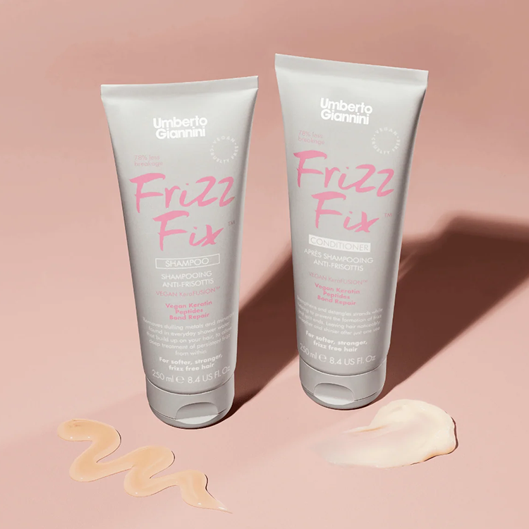 Umberto Giannini Frizz Fix elektriklenme ve kabarma karşıtı saç bakım ürünleri