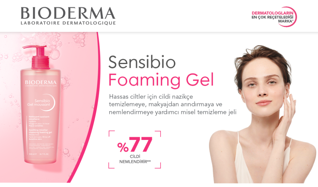 Bioderma Sensibio Foaming Gel - Hassas Cilt Temizleme Jeli