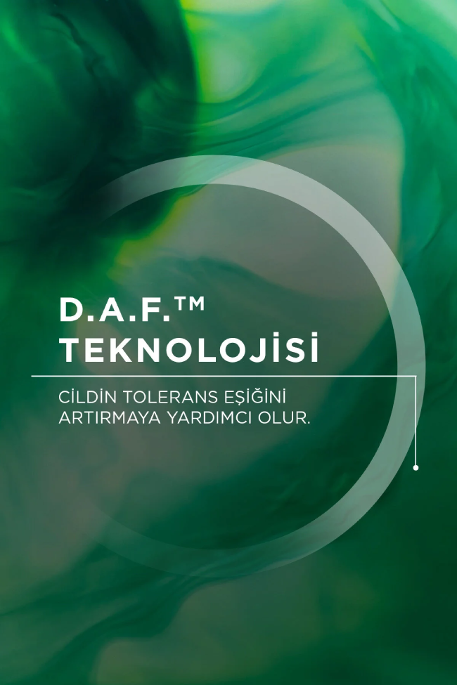 DAF Teknolojisi ile Cildin Tolerans Eşiğini Artıran Formül