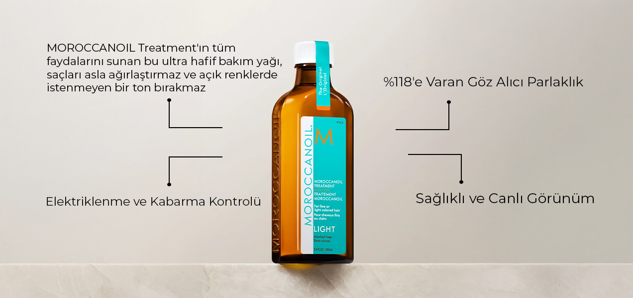 Moroccanoil Treatment Light Saç Bakım Yağı