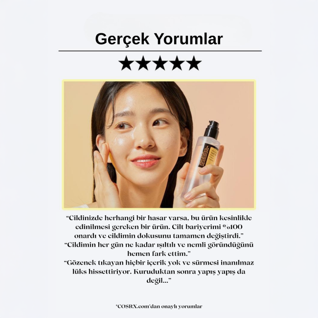 COSRX Gerçek Kullanıcı Deneyimleri