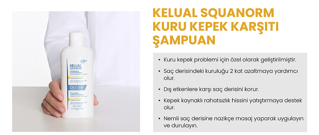 Kelual Squanorm Kuru Kepek Karşıtı Şampuan