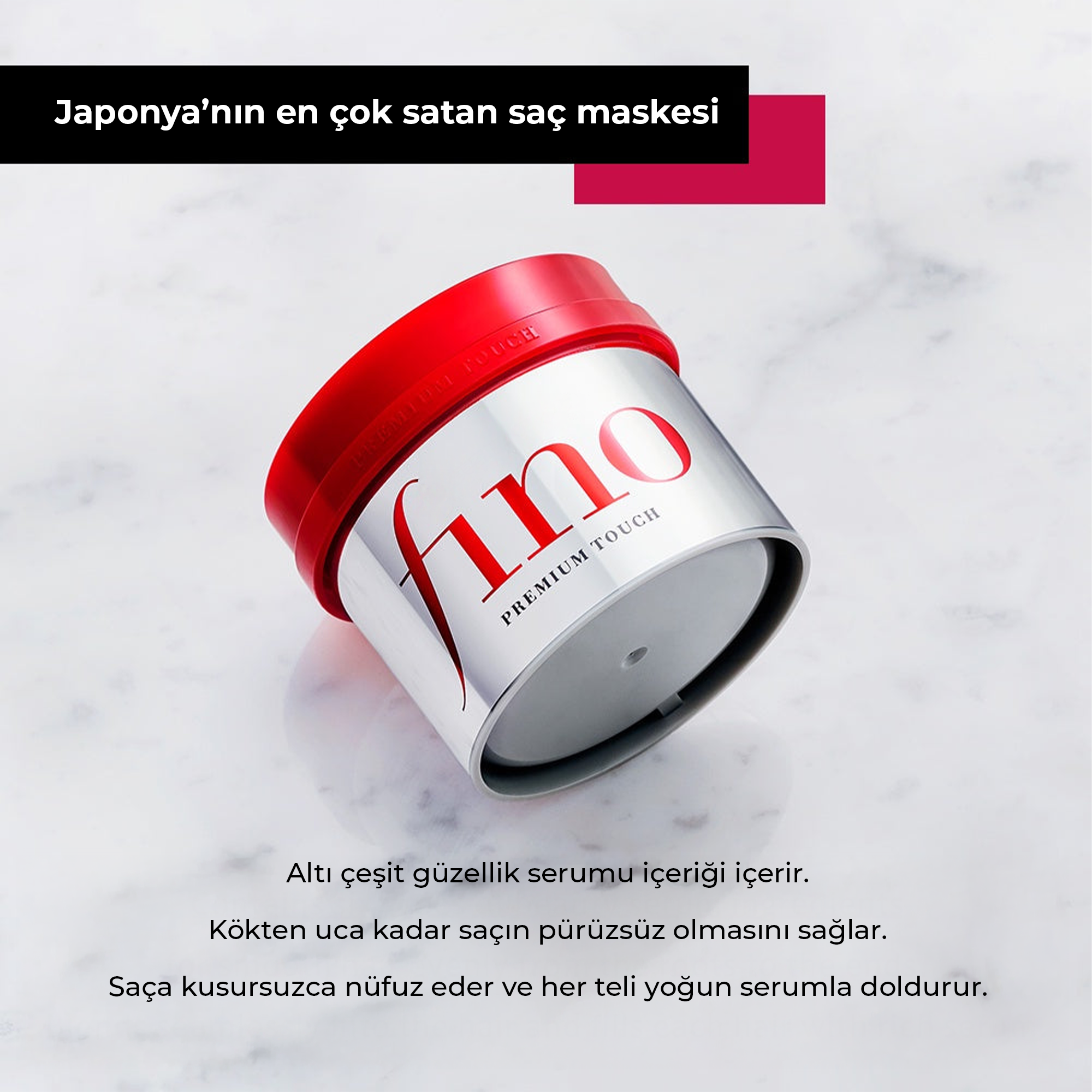 Fino Japonya’nın en çok satan saç maskesi