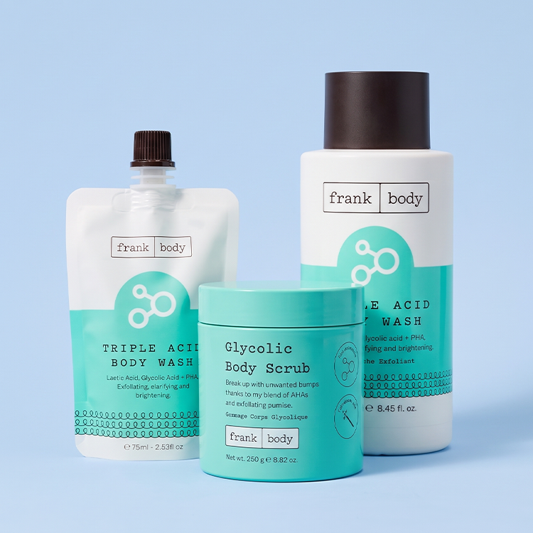 Frank Body Acid vücut aknesi ve KP karşıtı seri