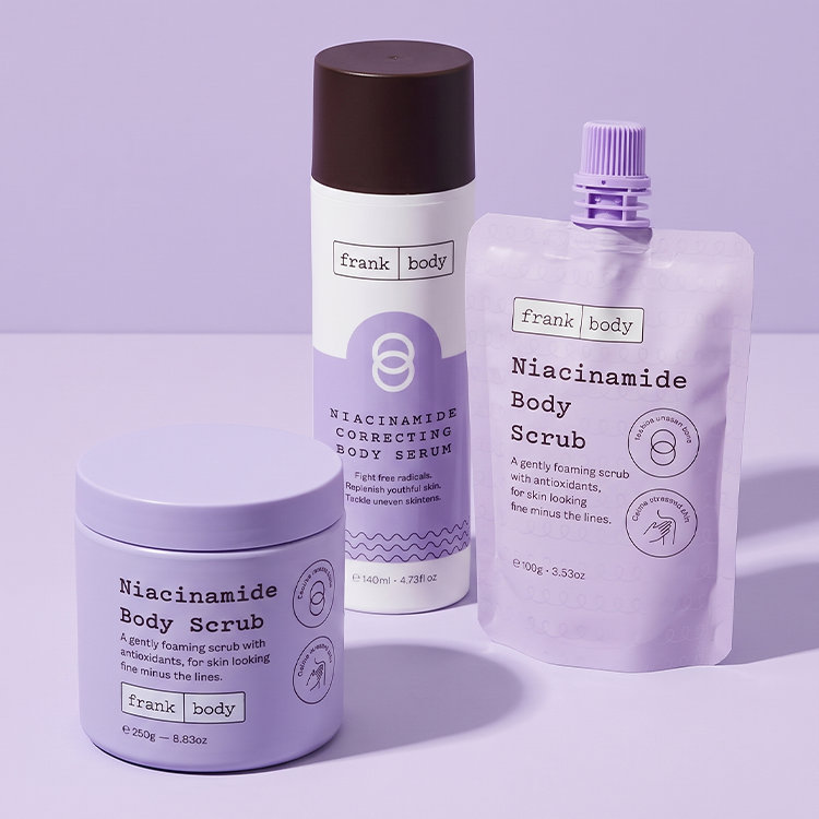 Frank Body Anti-Ageing niasinamid ve retinol serisi
