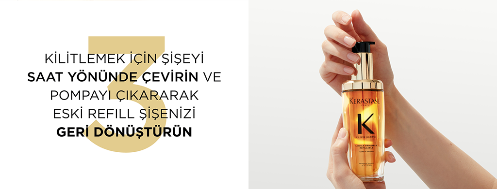 Kerastase Elixir Ultime dolum adımları 3
