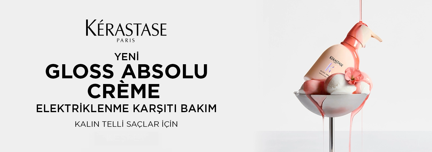 Kérastase Gloss Absolu Serisi - Kalın Telli Saçlar İçin Elektriklenme Karşıtı ve Parlatıcı Bakım