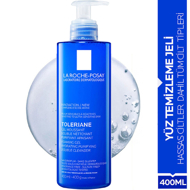 La Roche-Posay Toleriane Yüz Temizleme Jeli
