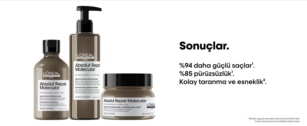 Absolut Repair Molecular maske uygulama miktarı ve dokusu