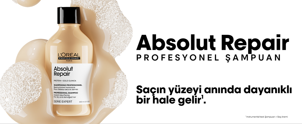 Absolut Repair saç tipine göre rutin belirleme ince telli ve orta saç için