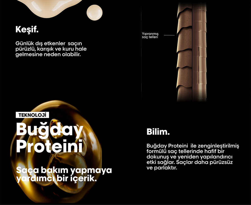 Absolut Repair profesyonel şampuan saç yüzeyi onarımı