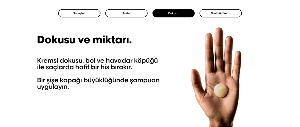 Absolut Repair şampuan seçimi seçenekleri
