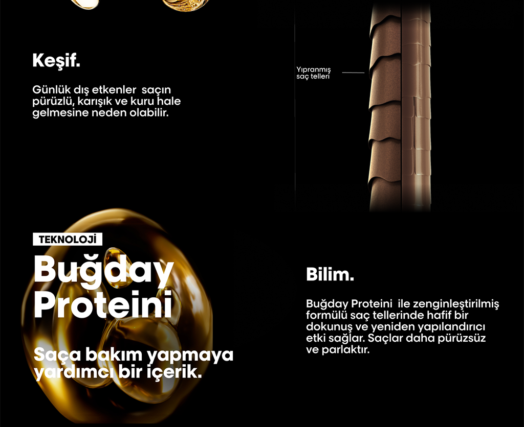 Bugday Proteini Sac Onarici Teknoloji