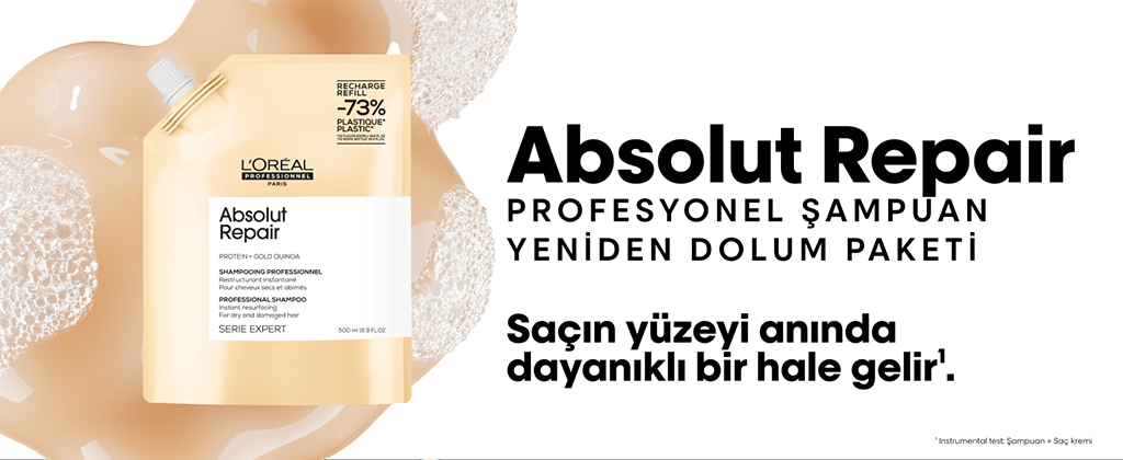 L'Oreal Absolut Repair Profesyonel Şampuan Yeniden Dolum Paketi