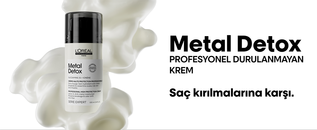 Metal Detox Profesyonel Durulanmayan Saç Kırılmalarına Karşı