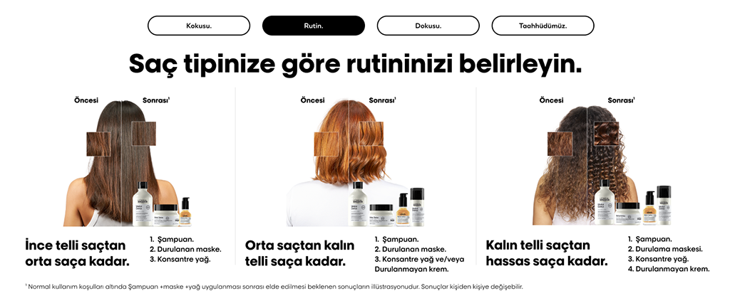 Metal Detox Saç Tipine Göre Rutin