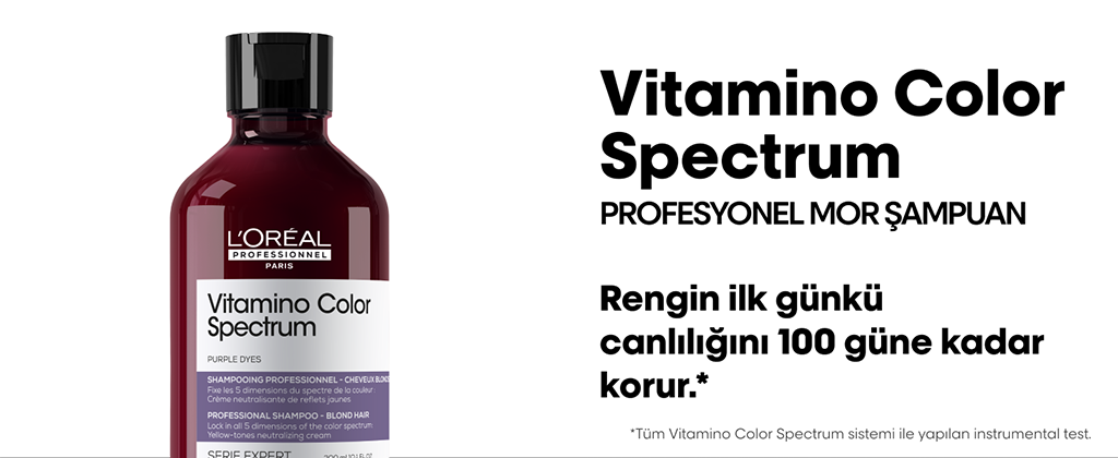 Vitamin Color Spectrum Mor Şampuan