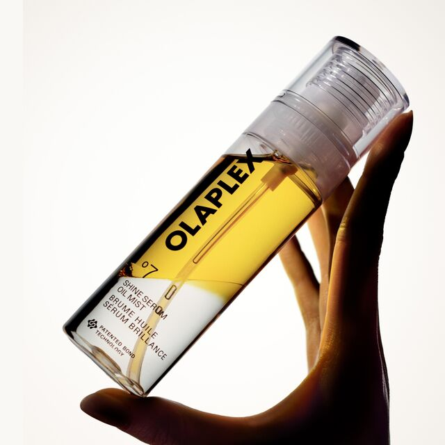 Olaplex Shine Serum Oil Mist nasıl kullanılır: çalkala, sık, ışılda