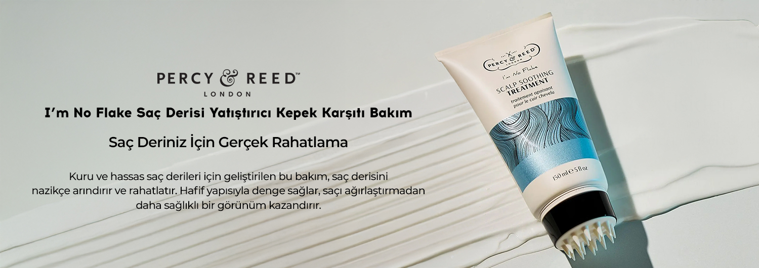 Percy & Reed I’m No Flake Saç Derisi Yatıştırıcı Kepek Karşıtı Bakım Lansmanı