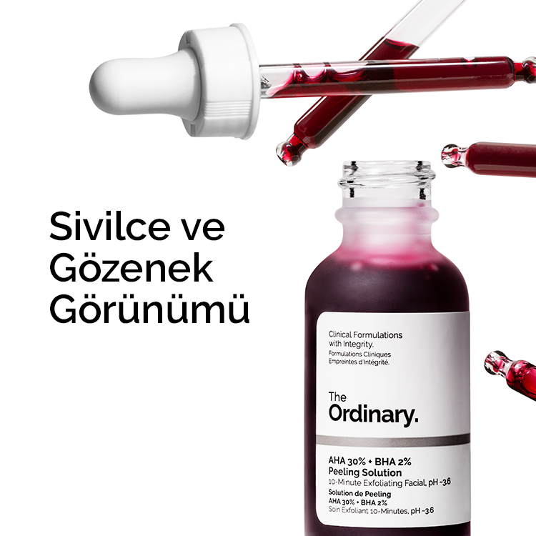 The Ordinary sivilce ve gözenek