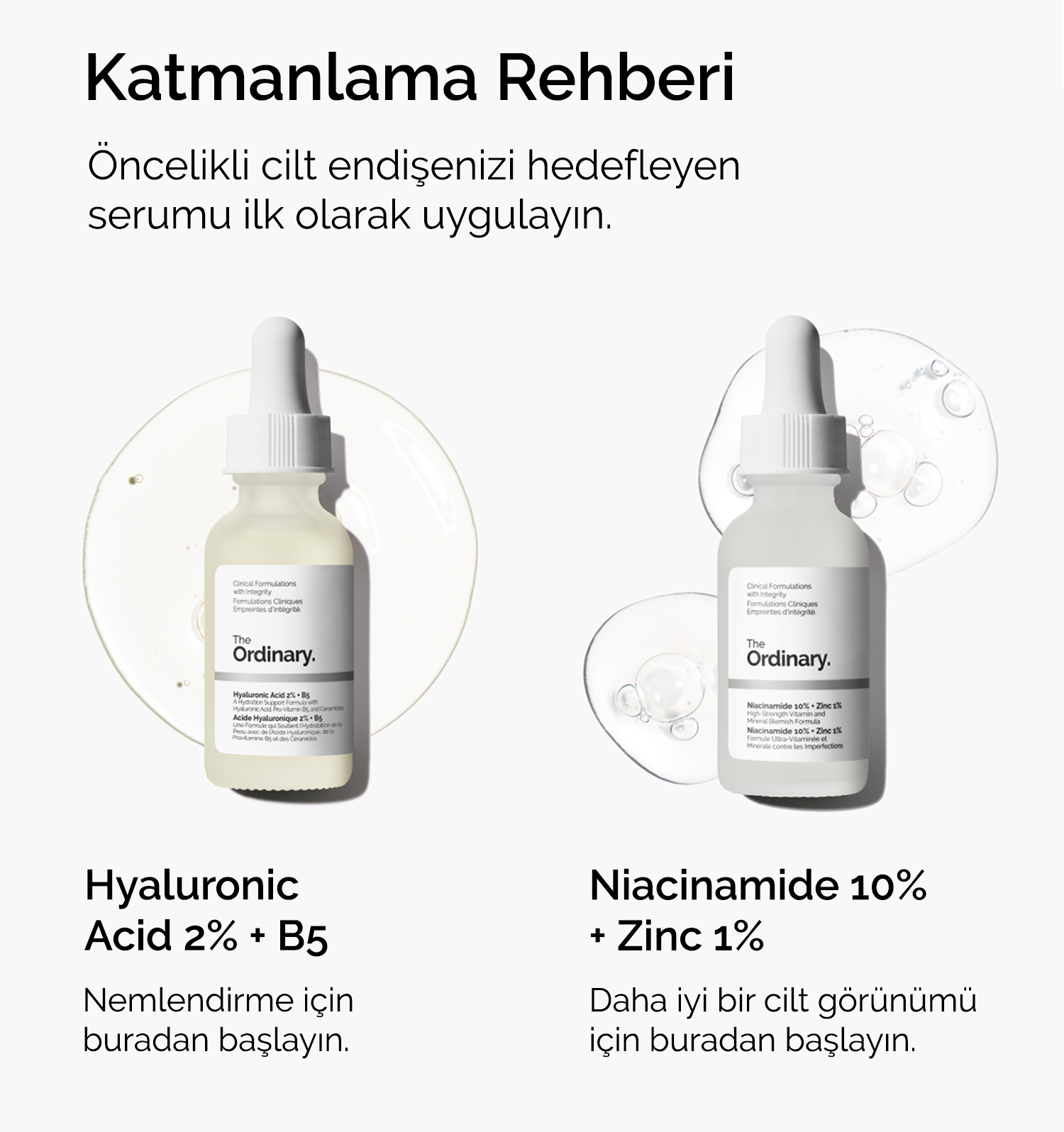 The Ordinary katmanlama rehberi