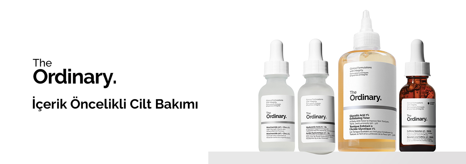 The Ordinary – İçerik Öncelikli Cilt Bakımı