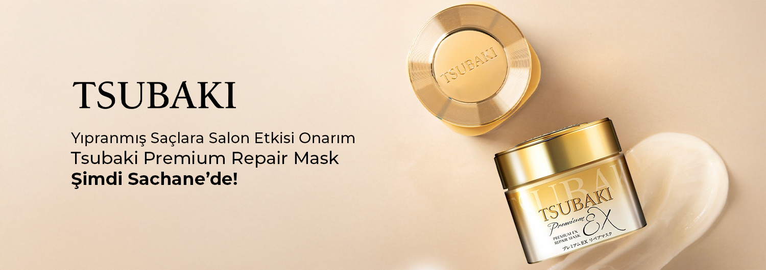 Tsubaki Premium Ex Repair Mask yıpranmış saçlar için yoğun onarıcı saç maskesi