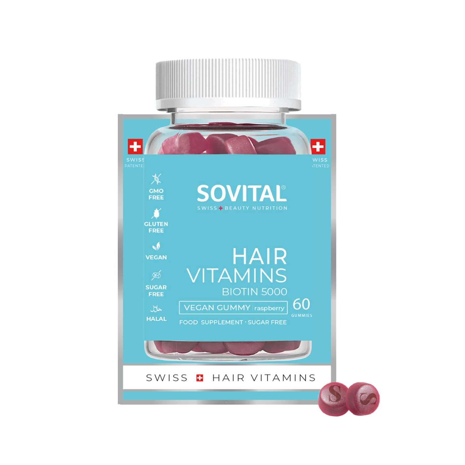 Sovital Hair Vitamin 60 Adet + Detomax Gummy 60 Adet