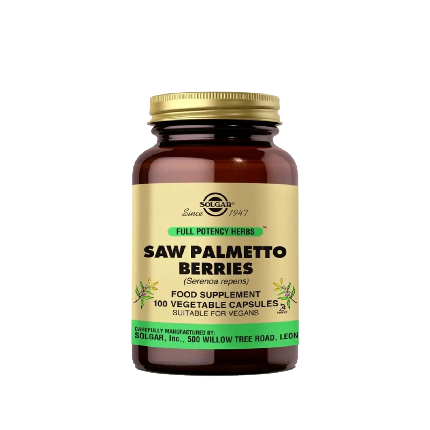 Solgar Saw Palmetto Berries 100 Vegan Kapsül Sachane