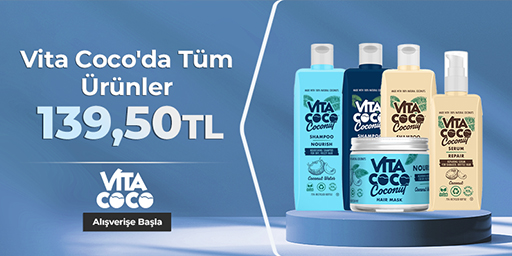 <h3>Kampanya Koşulları:
</h3><p>Vita Coco markalı tüm saç bakım ürünleri için geçerlidir.
</p><p>Sepette ekstra indirim olmayacaktır.
</p><p>Kampanya stoklarla sınırlıdır.
</p>