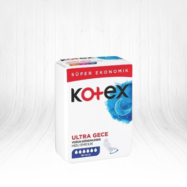 Kotex Ultra Gece 16'lı Ped
