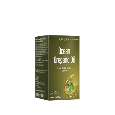 Orzax Ocean Oregano Oil Takviye Edici Gıda 30 Kapsül