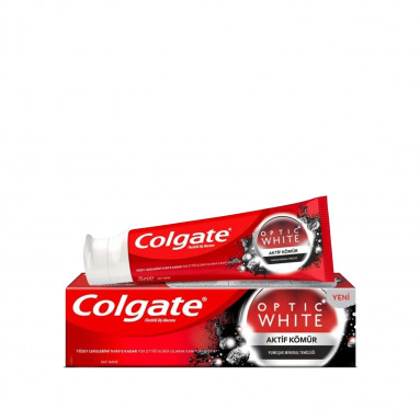 Colgate Optic White Diş Macun Aktif Kömür 50 ml