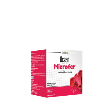 Orzax Ocean Microfer Takviye Edici Gıda 30 Saşe