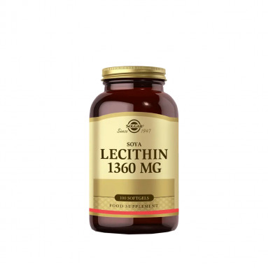 Solgar Soya Lecithin 1360 mg 100 Yumuşak Kapsül