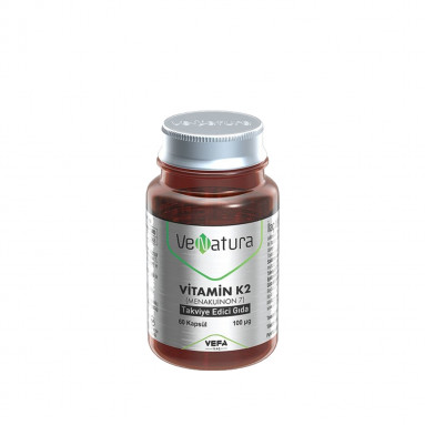 VeNatura Vitamin K2 Menakuinon 7 Takviye Edici Gıda 60 Kapsül