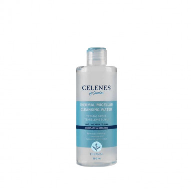 Celenes Thermal Yağlı ve Karma Ciltler için Misel Temizleme Suyu 250 ml