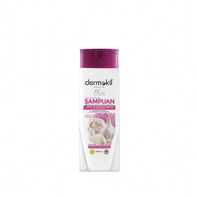 Dermokil Natural Hair Doğal Sarımsak Özlü Şampuan 400 ml