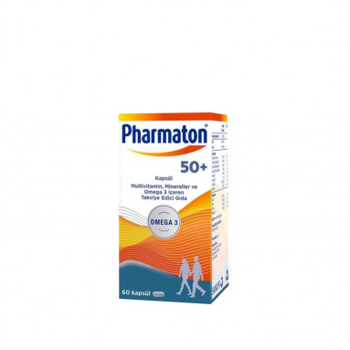 Pharmaton 50+ Omega 3 60 Kapsül