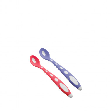 Babyjem Yumuşak Uçlu Mama Kaşığı Pembe Mor