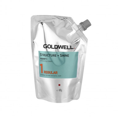 Goldwell Structure + Shine Agent 1 Normal Yada İnce Telli Saçlar İçin Kalıcı Düzleştirici 1 Regular 400 g